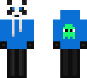 panda in packman hodie