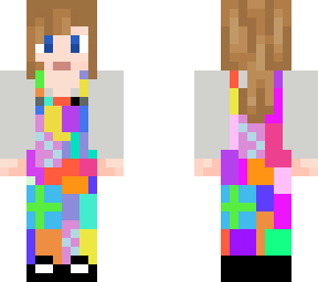 patchwork overalls