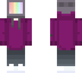 pc head purple