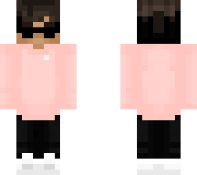 pink hooide person