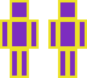 purple and yellow