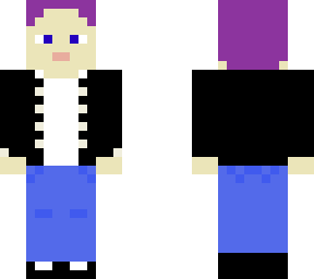 purple hair