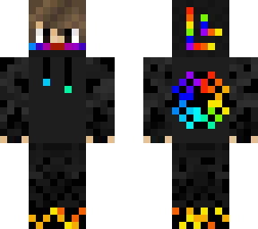 rainbow hoodie
