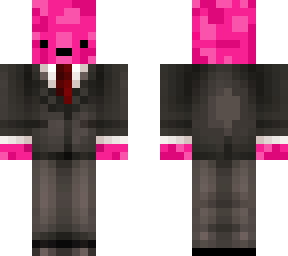 raspberry in suit