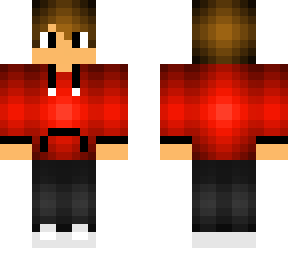 red teen boy
