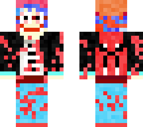 spenserlee first skin (scary face)