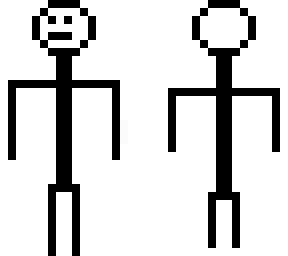stickman skin (body all white)