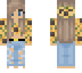 sunflower girl