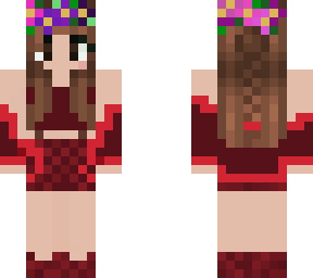 zoes in red shes cute and the boo