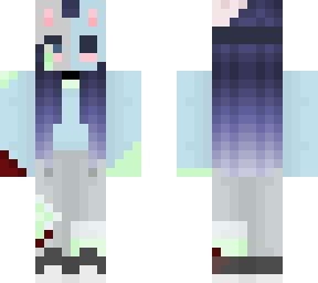 ~blue masked zombie girl~