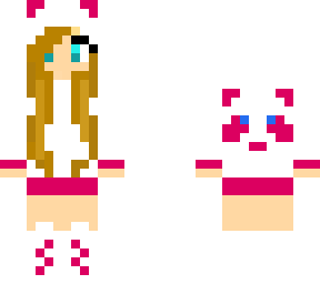 a girl panda remake