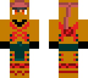 adrian lycan (in a new golden ninja suit)