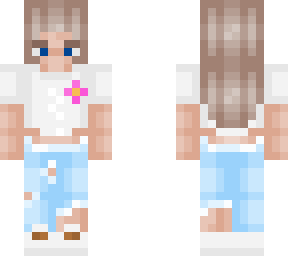 blonde girl.