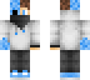 blue hoodie