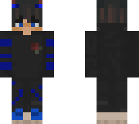 cool blue black boy