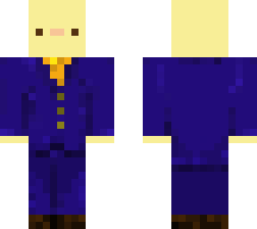 duck in blue suit