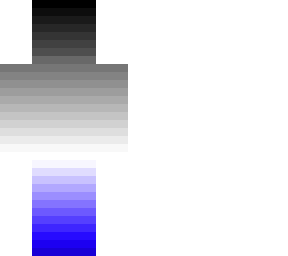 from black to blue