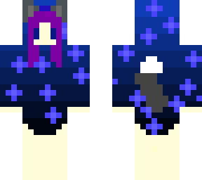 galaxy wolf girl