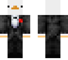 goose  with a smoking