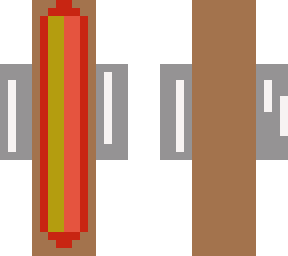 hot dog in tinfoil for food comp