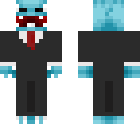 ice monster in a suit