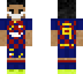 luis suarez with a mask