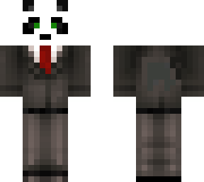 panda with mouth thats fixed