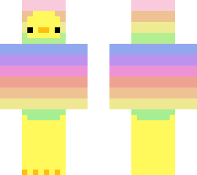 pastel rainbow ducc
