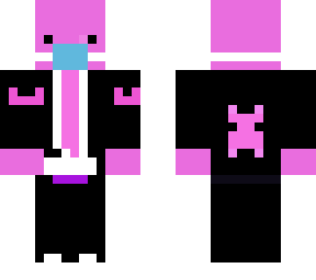 pink guy at work