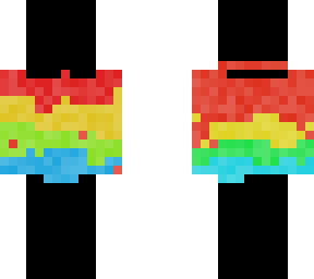 rainbow hoodie base