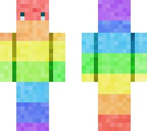rainbow pride skin
