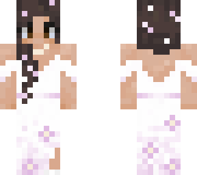 rue's wedding gown