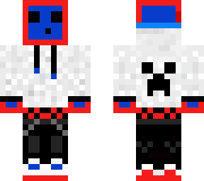 slime boy (red & blue)