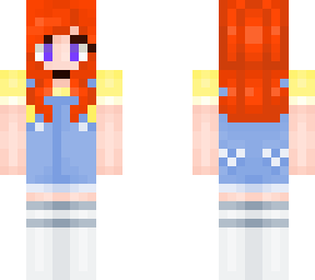 summer redhead girl