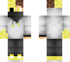 yellow hoodie