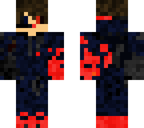 black and red dude