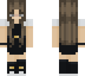 black dress