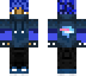 blue hair mr beast