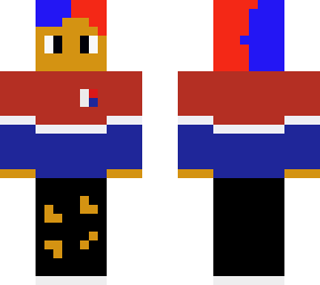 blue red pro skin