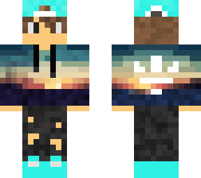 blue sunset dude