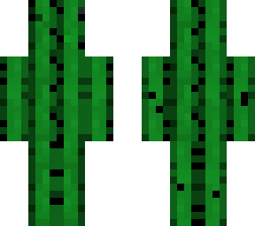 camouflage cactus man