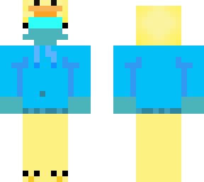 custom skeppy merch,corona mask, ducky all in 1