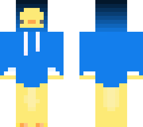 duck hoodie blue