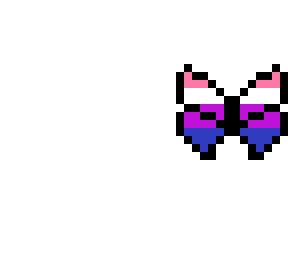 g e n d e r f l u i d b u t t e r f l y