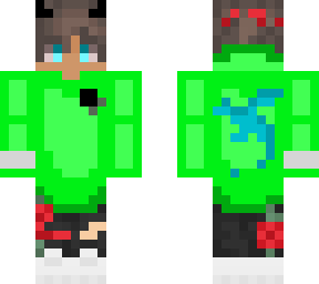 green black demon