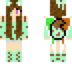 mint icecream wolf