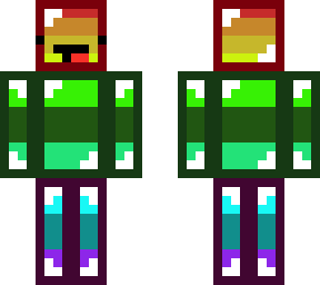my 2nd skin l rainbow skeppy