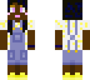 overalls and yellow