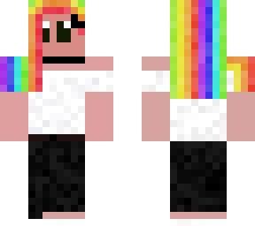 rainbow girl!