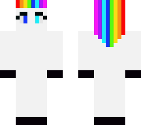 rainbow horse
